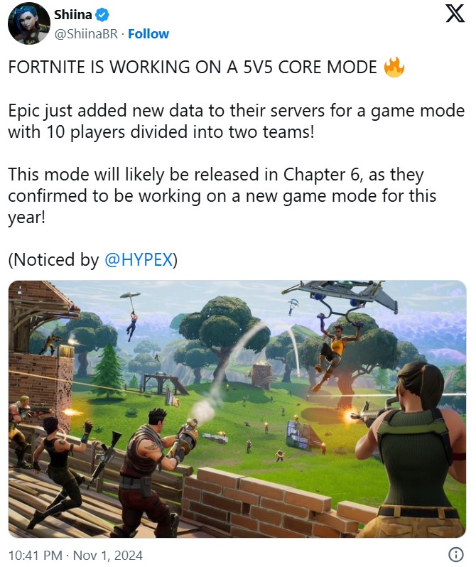 Fortnite mode leaks