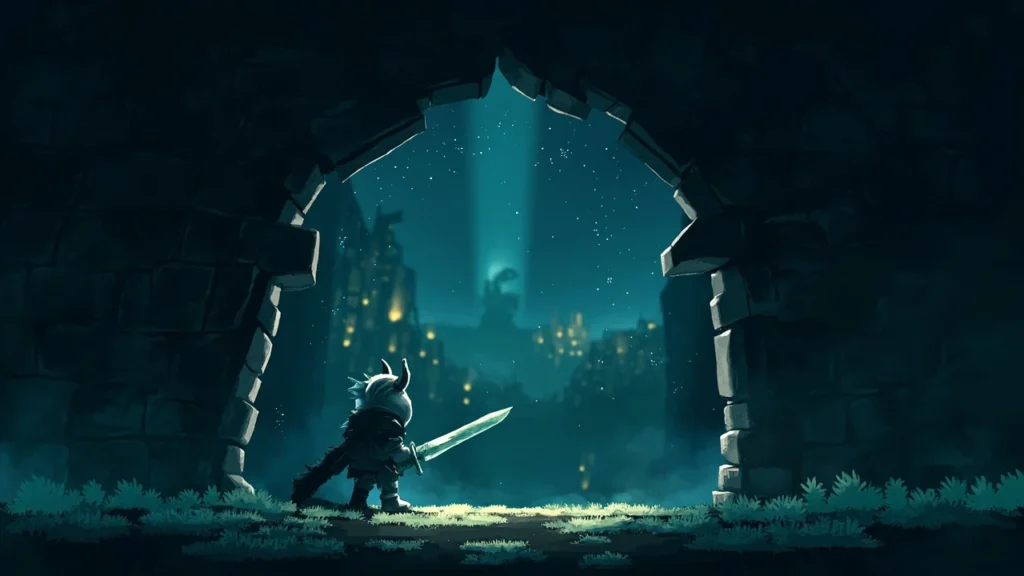 Hollow Knight walkthrough map with the Knight exploring Hallownest