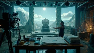 Editorial hero image for a rings of power season 3 production analysis